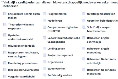 NIBI enquête werkgevers NIBI employers' survey